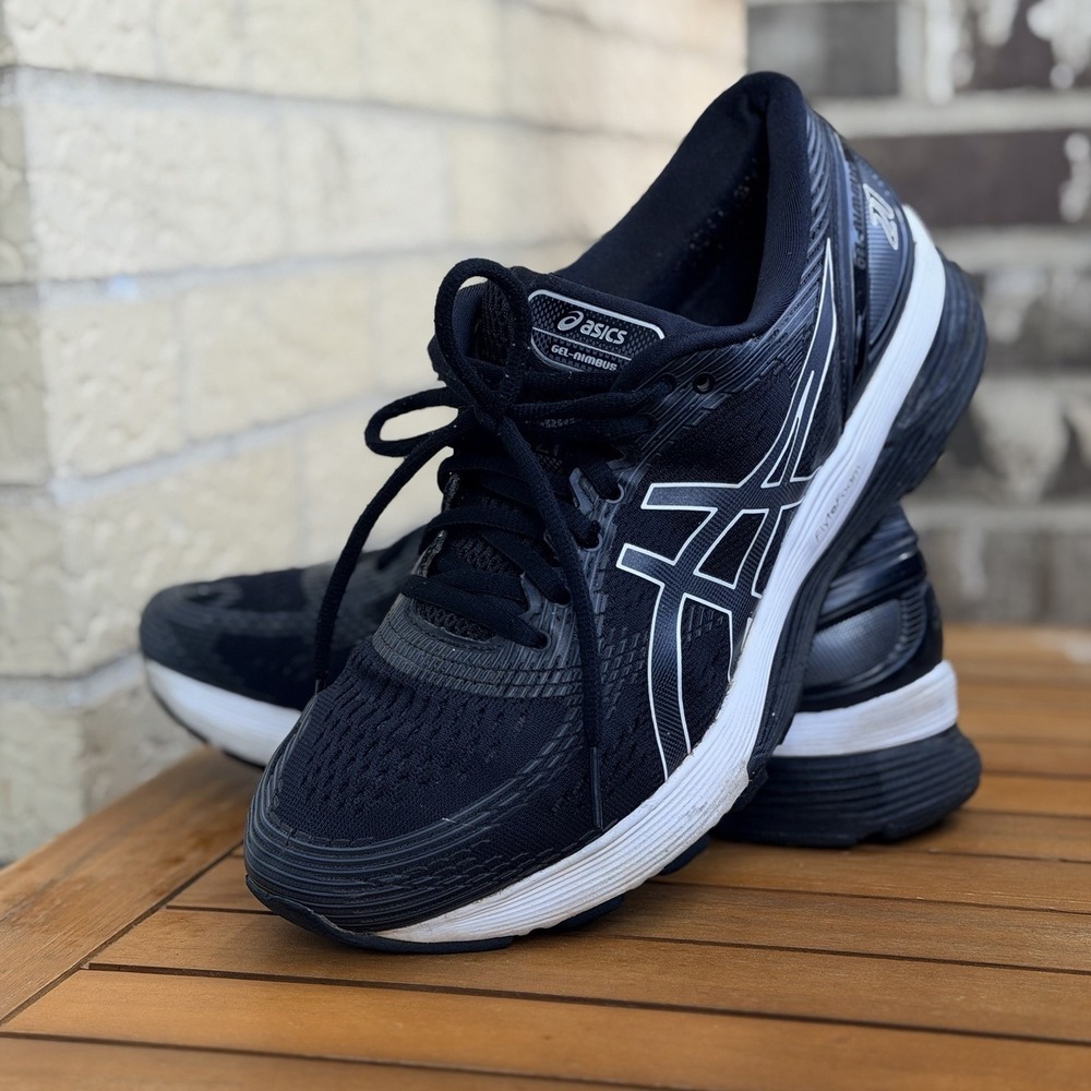 ASICS Gel Nimbus 21 Running Shoes Black Athletic Sneakers Women's 9 EU 40.5 - Picture 7 of 8
